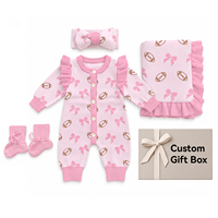 Ensembles de vêtements pour bébés certifiés OEKO, combinaison en tricot, bandeau, couverture, fournisseur de vêtements en tricot pour enfants OEM ODM