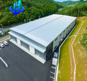 هيكل فولاذي مجلفن لمستودع صناعي مسبق الصنع عالي الجودة - مبنى جاهز من الفولاذ الإنشائي - Product Image 3