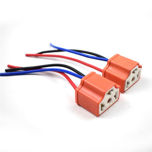 Arnés de cableado de 3 pines, intermitente con enchufe de cable para Faro de cerámica de coche, conector hembra <span class=keywords><strong>H4</strong></span> - Product Image 5