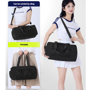 Tùy Chỉnh Vải Thô Túi Chất Lượng Cao Unisex Thể Thao Phòng Tập Thể Dục Túi Trọng Lượng Nhẹ Malas De Viagem Du Lịch Ngoài Trời Túi Du Lịch Bolsos De Viaje - Product Image 5