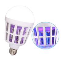 Lámpara Antimosquitos LED, Exterminador Electrónico de Insectos y Moscas, Guirnalda de Luces LED