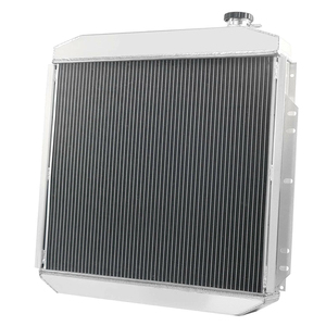 Radiatore con Serbatoio dell'Acqua in Alluminio e Copertura Ventola per <span class=keywords><strong>Ford</strong></span> Truck <span class=keywords><strong>Courier</strong></span> 1953-1956, Sistema di Raffreddamento Motore Personalizzato - Product Image 4