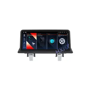 HXHY 10.25/12.3 "Système Écran Tactile Android 13 Voiture Lecteur Multimédia Radio Carplay GPS Pour BMW Série 1 E81 E82 E87 E88