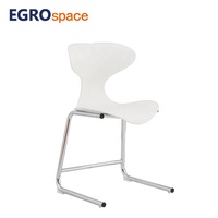 Chaise de bureau en plastique EGROspace pour salle de réunion, conférence, visiteur, formation