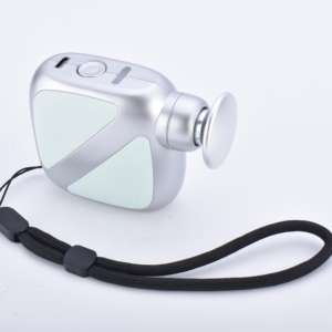 Mini pistola de masaje térmico verde claro, fascia muscular profunda, Fitness, masajeador deportivo de mano para interiores, potenciador de pistola - Product Image 2