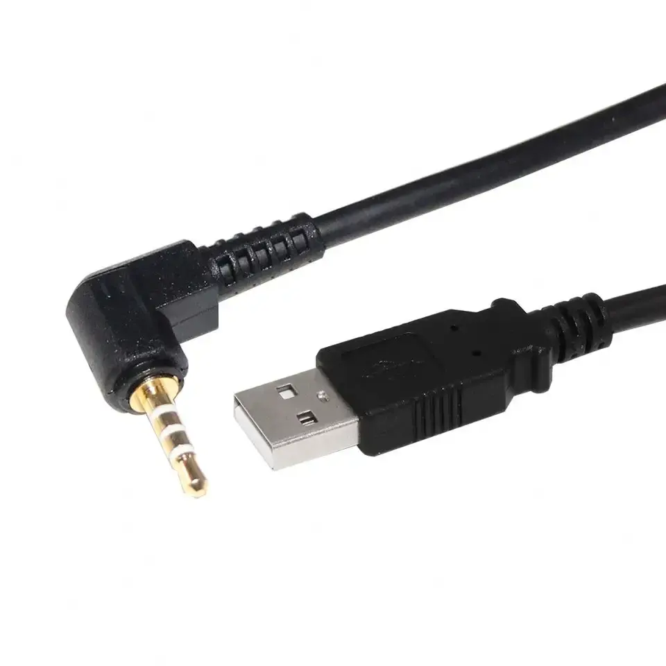 Wavelink 3.3V 5V USB para Uart DC 3.5mm 2.5mm Áudio Jack para alto-falante Cabo Adaptador