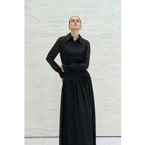 Blusas Elegantes para Mujer, Nueva Llegada, Blusa TELLA INTRECCIATO, Camisa de Manga Larga ODM, Corte Recto Ligero, Blusas y Camisas para Mujer - Product Image 1