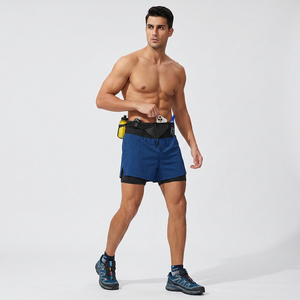 Short de course à séchage rapide pour homme avec poches Short de sport léger pour la randonnée et le basketball pour l'été Expédition DDP - Product Image 1
