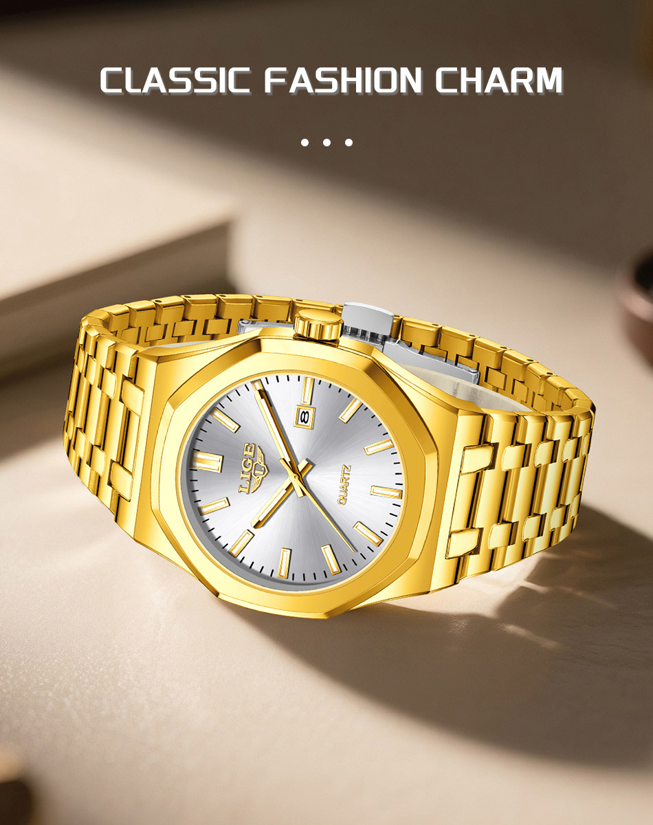 LIGE 89181 Sport Waterproof Relogio Men Watches for Men Luxury