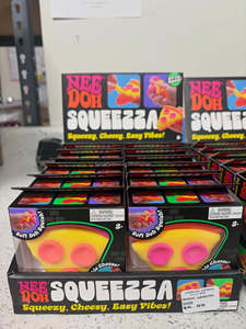 Squeezza Pizza Squishy Fidget Soft Squish Stress Pizza Slice Stress Ball Blind Box <b>for</b> Kids <b>Adults</b> <b>Anxiety</b> Relief <b>Toy</b> - Product Image 6