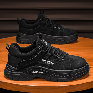 Botas de Senderismo de Seguridad para Hombre, Impermeables, Antideslizantes, para Otoño e Invierno, con Parte Superior de Malla y Cuero, Entresuela/Suela de Goma - Product Image 6