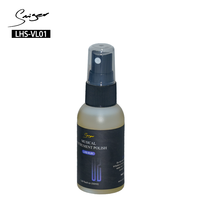 Kit de nettoyage pour violon et violoncelle LHS-VL01 : Dissolvant de colophane (50 ml), Pâte pour chevilles (10 ml), Chiffon pour colophane pour violon, viola et contrebasse