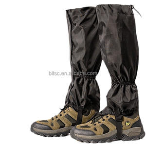 Guêtres de randonnée imperméables en polyester réglables avec sac de transport pour la randonnée, la boue, le sable, la neige, la chasse, l'alpinisme, la raquette à neige - Product Image 1