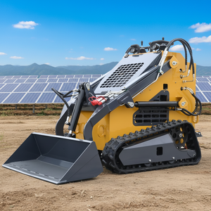 <span class=keywords><strong>Mini</strong></span>-chargeuse compacte sur chenilles pour usage domestique, tracteur-chargeuse à vendre - Product Image 1