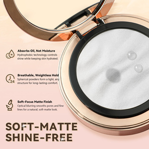 Privé Label Langdurige Multifunctionele Shimmer Make-up Fixing <span class=keywords><strong>Powder</strong></span> Waterbestendig Highlighting Geperste Poeder Compact Poeder - Product Image 4
