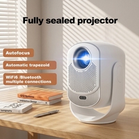 Veacine T6PLUS Produit intelligent Mini projecteur portable LED 1080P Support Home cinéma 230 ANSI Lumens 8G WiFi6 Mise au point