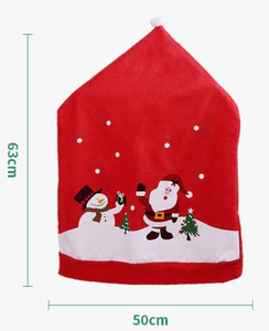 Coprisedie in Feltro <span class=keywords><strong>per</strong></span> Decorazioni Natalizie e Cene Festive - Product Image 4
