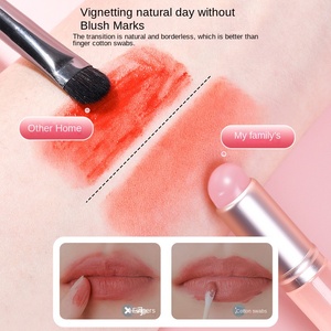 Pinceau à lèvres en silicone multi-usage tendance avec couvercle élastique Jelly Q, mini rouge à lèvres et applicateur Q Mud pour un <span class=keywords><strong>maquillage</strong></span> pratique - Product Image 4