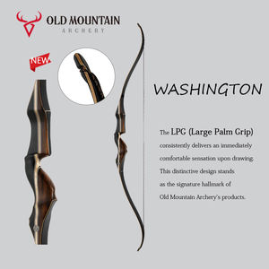 Juego de Tiro con Arco recurvo tradicional de Washington para caza con arco hecho de resina duradera - Product Image 2