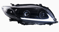 Ensemble de phares à LED modifiés pour Toyota Corolla 07-10, feux de jour à LED DRL, clignotants à défilement séquentiel