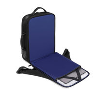 Kulit microfiber logo kustom 20 liter volume, cocok untuk laptop 16 inci desain dapat diperluas untuk laptop viaje