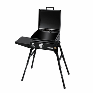 Gril de barbecue Offre Spéciale à 3 brûleurs gril à <span class=keywords><strong>plancha</strong></span> à dessus plat pliant <span class=keywords><strong>pour</strong></span> la cuisson en plein air comprend une table - Product Image 2