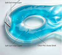 Masque oculaire réutilisable en gel en forme d'œil, compresse chaude/froide, taille personnalisée, dispositif médical de classe I, soulagement de la fatigue oculaire et du stress