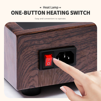 Lampe chauffante commerciale pour buffet, chauffe-plats simple, double ou triple, station de réchauffement double en option pour hôtels et restaurants