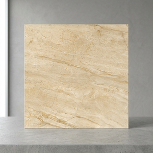 Athena Beige Design 60x60cm Glossy Porcelain Tiles 8mm Full Polished Premium Flooring Interior Glazed Ceramic Design - Product Image 2