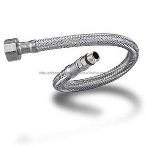 สายสูบลมสแตนเลสสตีล304 316Ti มีความยืดหยุ่นข้อต่อขยายท่อถัก904L 317L ทำจาก409L เกรดการแปรรูปโลหะ - Product Image 1