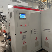 Machine d'extrusion de géomembranes 3D pour drainage, géomembranes composites, fabrication directe par le fabricant