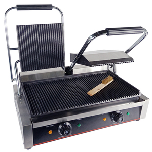 Prensa de Panini Eléctrica Antiadherente de Placa Plana, la Más Vendida a <span class=keywords><strong>Precio</strong></span> Mayorista, Máquina para Hacer Sándwiches para Hoteles - Product Image 5