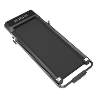 Tapis roulant électrique pliable First Fitness P107 pour usage domestique, moteur 550W, inclinaison à 3 niveaux, machine de course compacte, poignée portable, LED