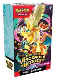 Tarjetas Pokémon Originales en Inglés, Mega Evolución, Héroes Ascendidos, Paquete de Refuerzo, Edición Estadounidense, Sellado de Fábrica, Juego de Cartas Coleccionables - Product Image 6