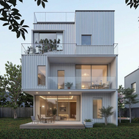 Maisons Conteneurs en Acier Détachables de Style Moderne pour Usage Extérieur : Planification de Conception Gratuite, Ateliers, Usines, Entrepôts, Hôpitaux, Centres Commerciaux