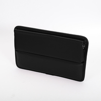 Organisateur de vide-espaces pour siège de voiture YECAI, boîte de rangement latérale en cuir PU, accessoires universels pour l'intérieur de la voiture