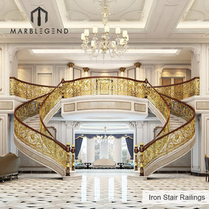 Classic Staircase Stairway Luxury Marble Stone Stair <strong>Step</strong> <strong>Tread</strong> - Product Image 2