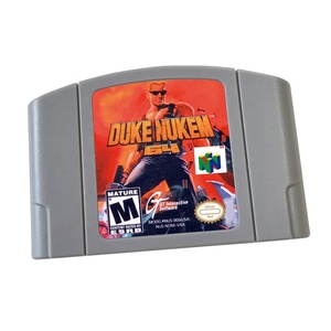 Cartucho de Videojuego N64 Bit Versión NTSC de EE. UU. para Consola Nintendo 64 para <span class=keywords><strong>Duke</strong></span> <span class=keywords><strong>Nukem</strong></span> 64 - Product Image 1