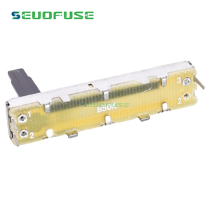 Alta Qualidade Instrumento Metal Alavanca Deslizante Potenciômetro 30mm-45mm-60mm B10K <span class=keywords><strong>B50K</strong></span> B100K Deslize Potenciômetro - Product Image 3