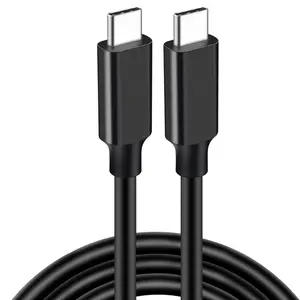 USB C כדי USB C 3.2 Gen 2 כבל HD 4K 60Hz 100W פ"ד 5A סוג C מהיר טעינת כבל נתונים קו עבור MacBook Pro מחשב נייד