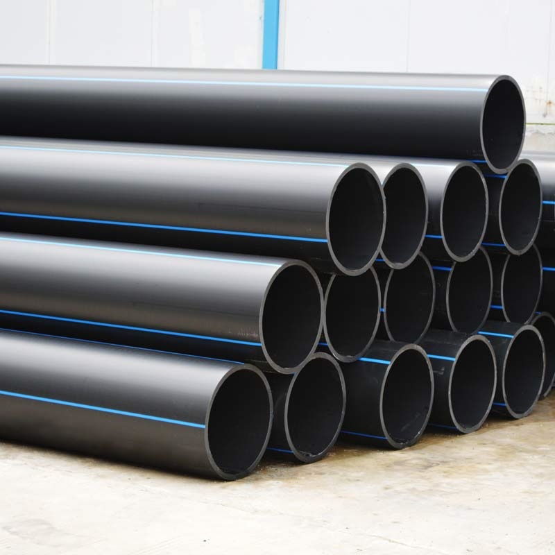 Hdpe дренажная труба 355 мм полиэтиленовая канализационная труба со структурированной стенкой для подземной системы