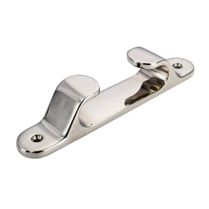 Accessoires de quincaillerie en acier inoxydable pour Yacht marin Coulée de précision Taquet de cale droite 4 pouces/100mm - Product Image 1