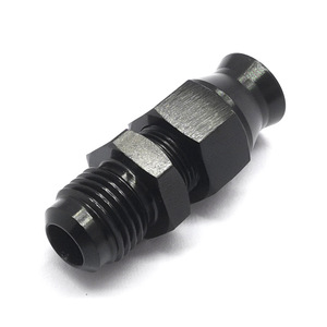Junta reductora de aluminio para línea de combustible, An6 3/8 a 5/16, para modificación automotriz, color negro - Product Image 2
