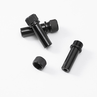 Kit de Nut de Guitare en Cuivre Personnalisé, Finition Électroplaquée Noire, Stabilité d'Accordage Optimale, Résistance à la Corrosion, Service d'Usine OEM