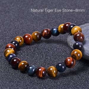 Bracelet en pierre naturelle avec perles de verre colorées, pour une pensée optimiste, vidéo marketing HD fiable fournie, inspection par une tierce partie - Product Image 5