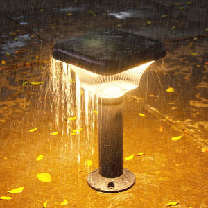 Vente en gros Lampe <span class=keywords><strong>solaire</strong></span> extérieure multicolore montée au sol en aluminium Lampe de pelouse à LED pour bâtiment extérieur pour jardin - Product Image 6
