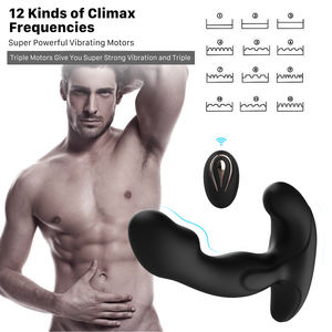 MELO télécommande électrique Silicone vibrateur produits sexuels vibrateur gode mâle Prostate Massage outils masseur Sax jouets pour homme - Product Image 3