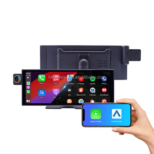 Lecteur multimédia automobile Android 14 10,26'' avec CarPlay sans fil, Android Auto, écran tactile HD, Bluetooth, GPS, radio FM, système audio de voiture - Product Image 1