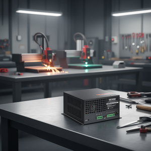 Alimentatore Laser CO2 80W 20A 110V con Raffreddamento ad Aria per Incisori e Taglierine Industriali - Product Image 2