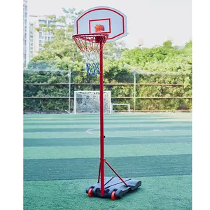 Бесплатный образец, устойчивые Профессиональные портативные складные баскетбольные стойки